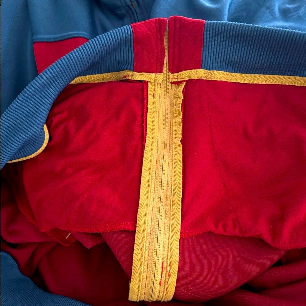 Vintage Reebok Barcelona Blue and Red Athletic Jacket - Picture 6 of 6